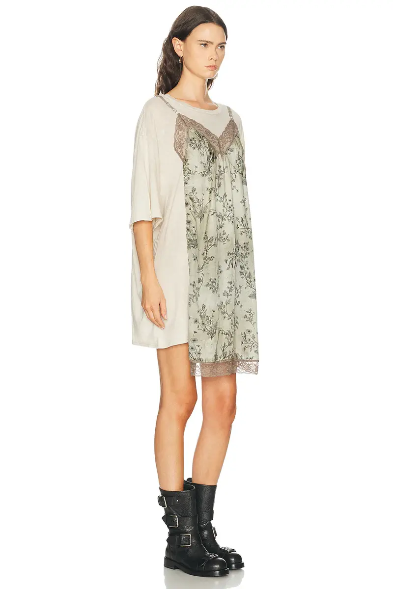 R13 Oversized Tee Dress | Thumbnail 3 R13 Oversized Tee Dress | Thumbnail 3