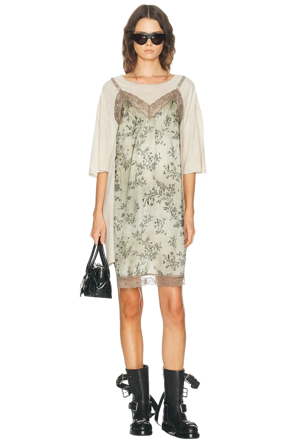 R13 Oversized Tee Dress