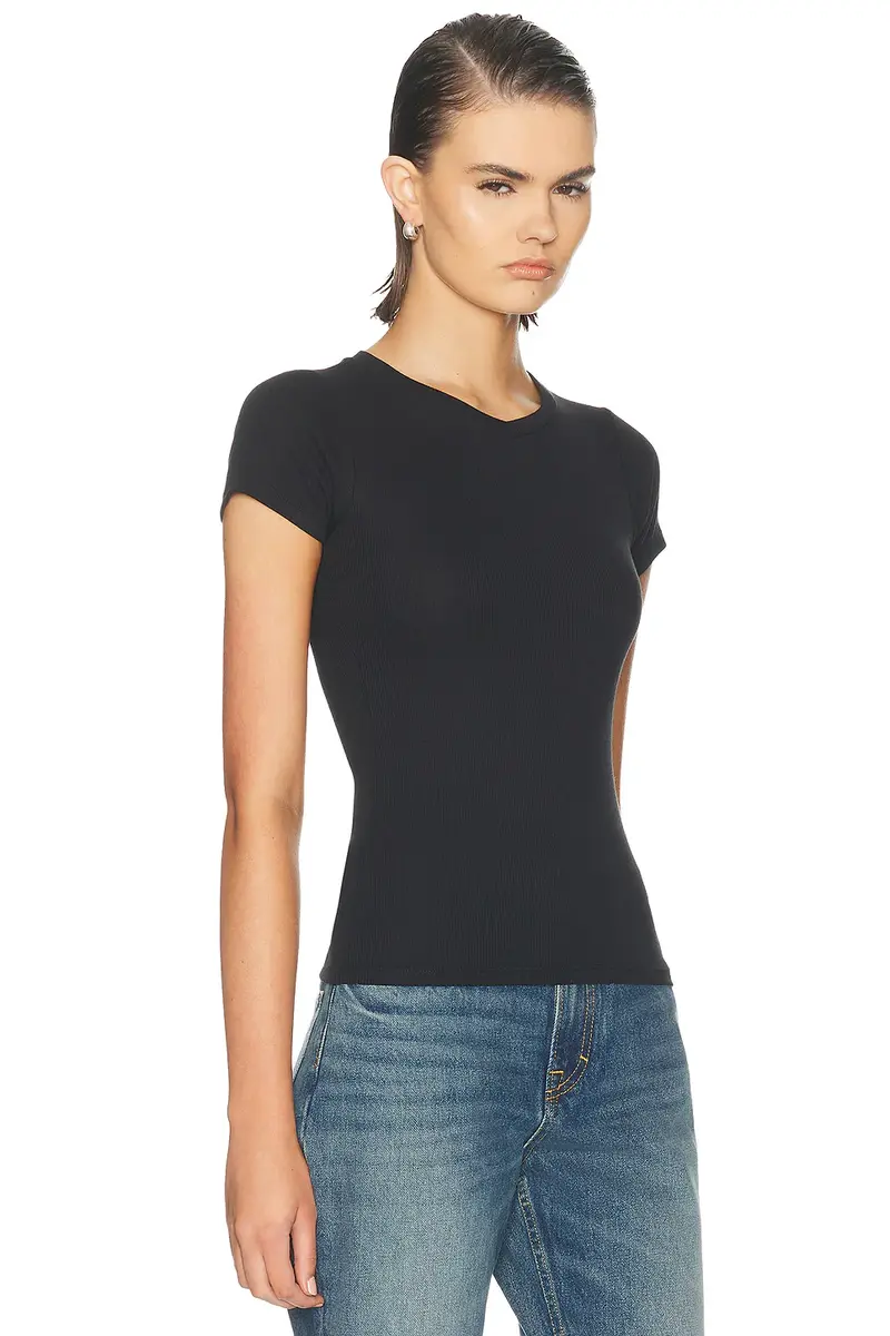 GRLFRND V-neck Slim Fit Tee | Thumbnail 2 GRLFRND V-neck Slim Fit Tee | Thumbnail 2