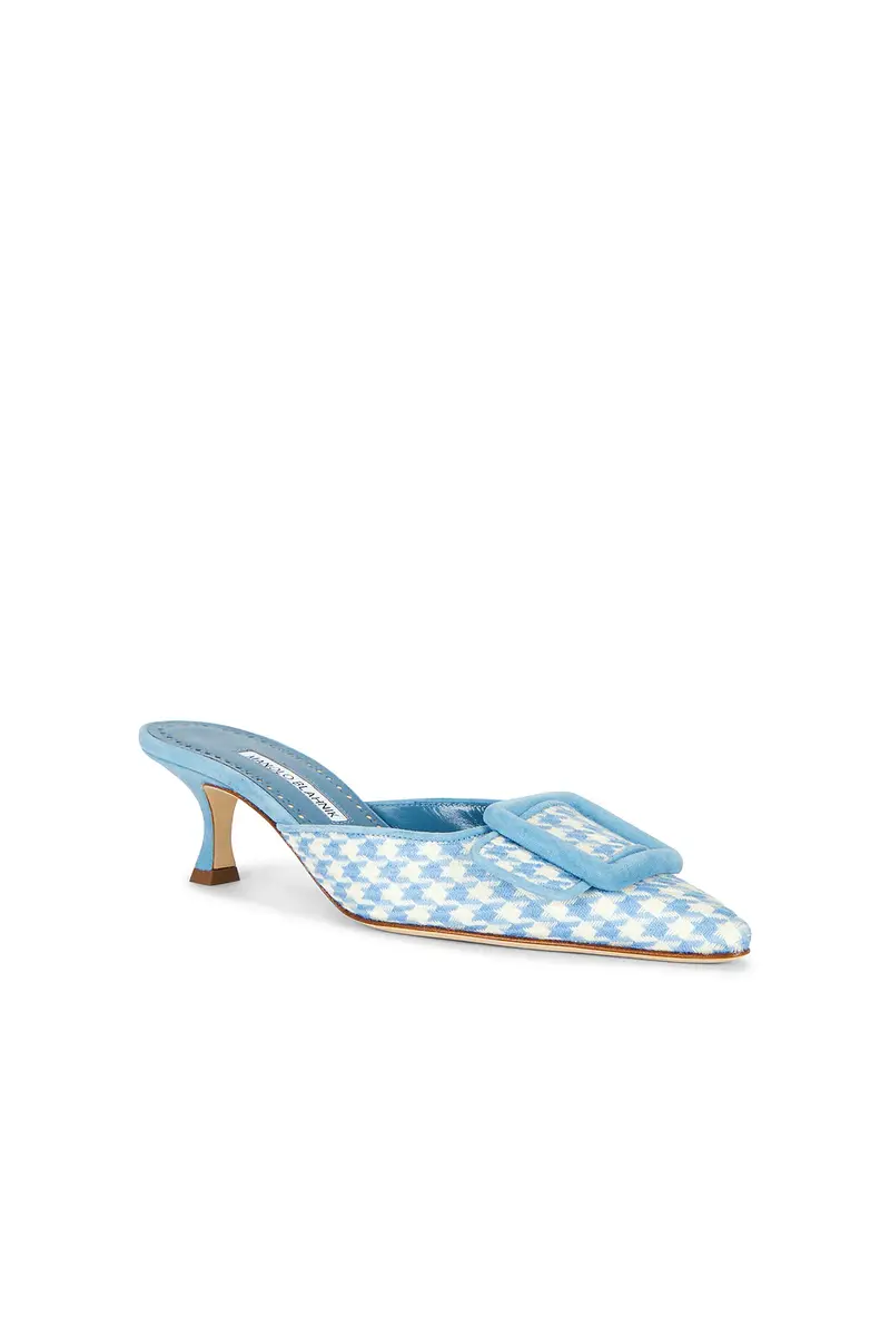 Manolo Blahnik Maysalebi 50 Mule | Thumbnail 2 Manolo Blahnik Maysalebi 50 Mule | Thumbnail 2