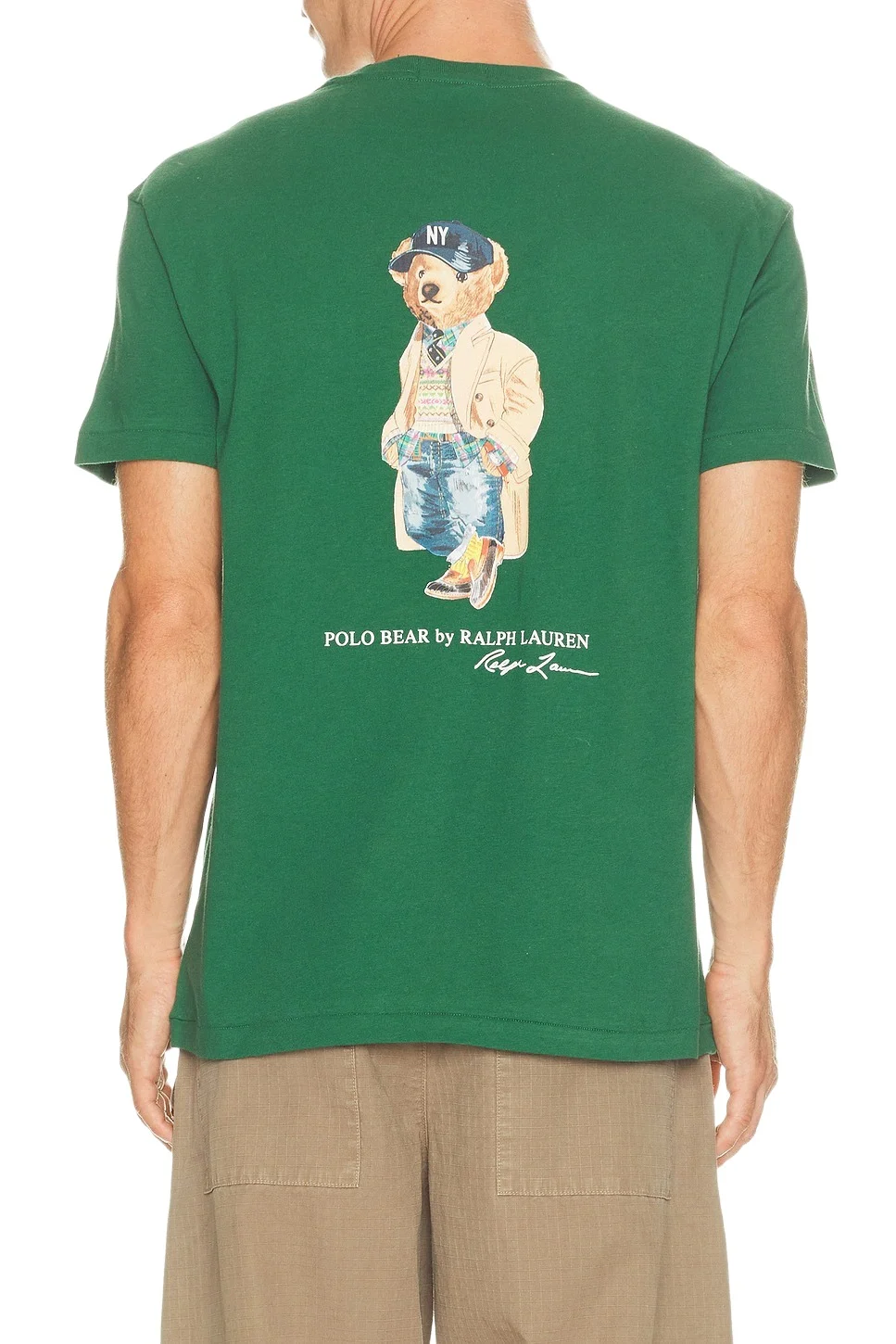 Short Sleeve Jersey Knit Litchfield Bear Graphic T-Shirt Short Sleeve Jersey Knit Litchfield Bear Graphic T-Shirt