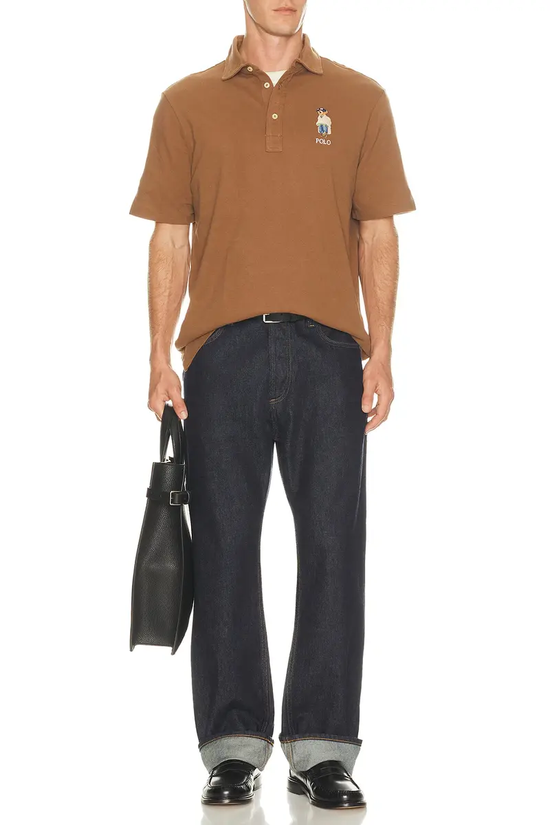 Polo Ralph Lauren Short Sleeve Basic Mesh Litchfield Bear Polo | Thumbnail 3 Polo Ralph Lauren Short Sleeve Basic Mesh Litchfield Bear Polo | Thumbnail 3