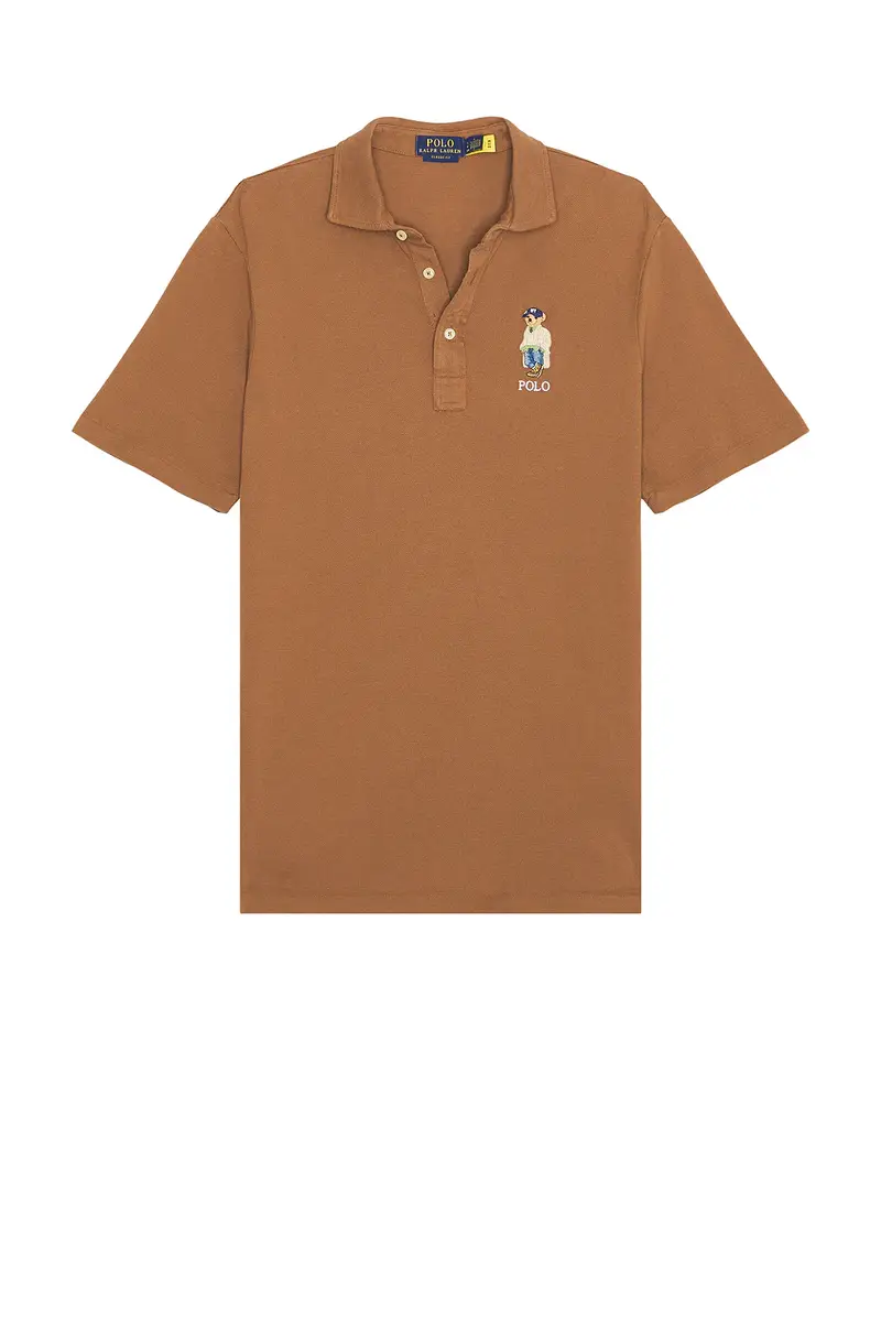 Polo Ralph Lauren Short Sleeve Basic Mesh Litchfield Bear Polo | Thumbnail 4 Polo Ralph Lauren Short Sleeve Basic Mesh Litchfield Bear Polo | Thumbnail 4