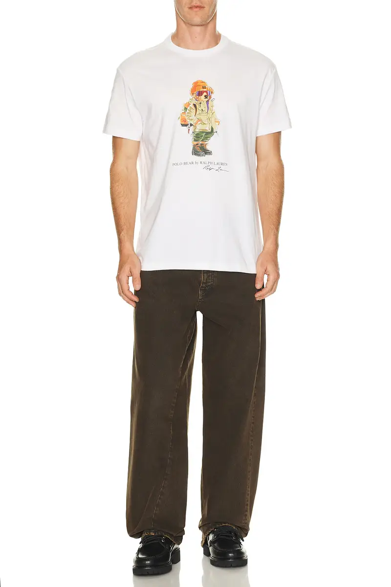 Polo Ralph Lauren Short Sleeve Jersey Knit Novelty Red Rocks Bear Graphic T-Shirt | Thumbnail 3 Polo Ralph Lauren Short Sleeve Jersey Knit Novelty Red Rocks Bear Graphic T-Shirt | Thumbnail 3
