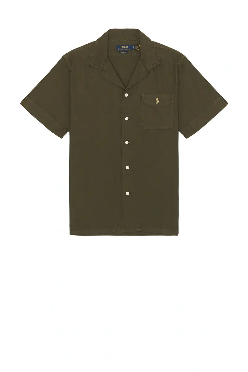 Polo Ralph Lauren Short-sleeve Garment Dyed Andy Camp Sport Shirt | Thumbnail 4 Polo Ralph Lauren Short-sleeve Garment Dyed Andy Camp Sport Shirt | Thumbnail 4