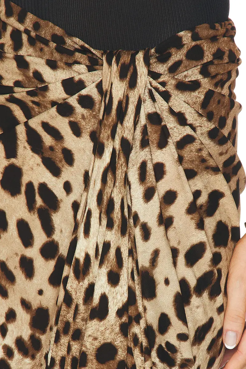 Dolce & Gabbana Organzino Midi Skirt | Thumbnail 6