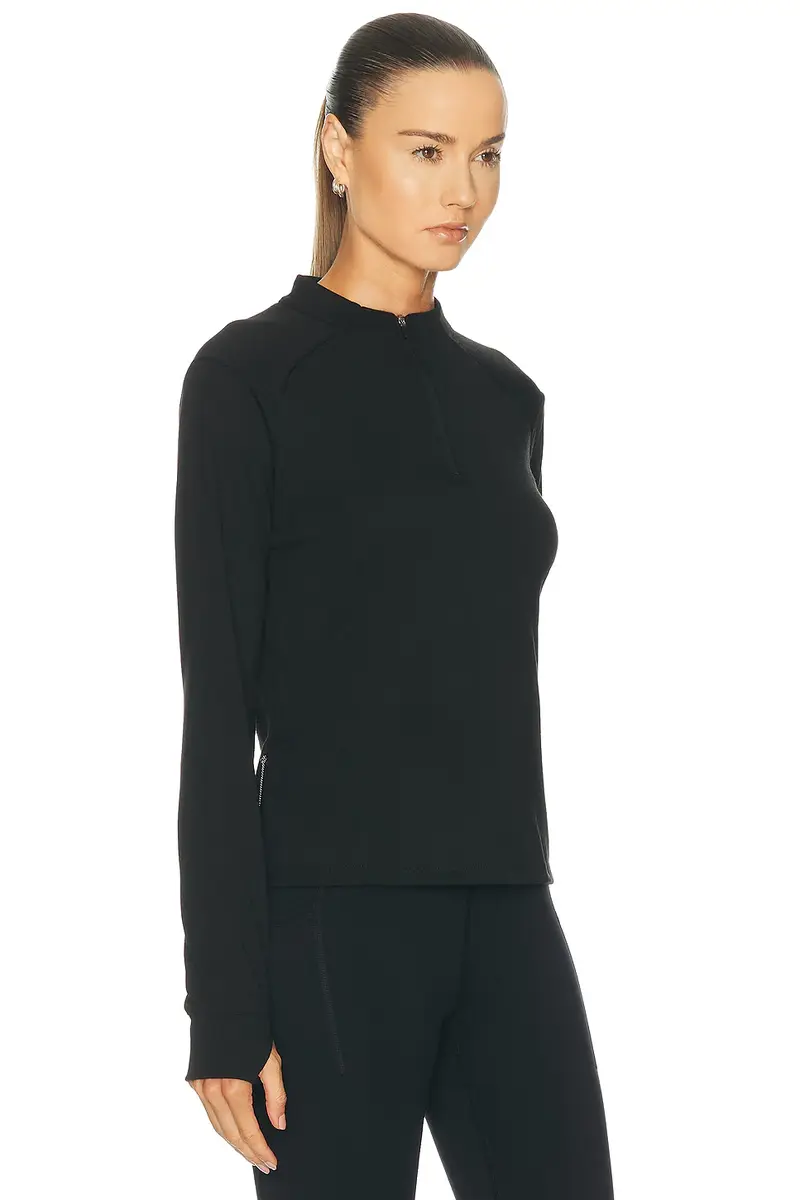 Literary Sport Jorie Merino Quarter Zip Jacket | Thumbnail 2 Literary Sport Jorie Merino Quarter Zip Jacket | Thumbnail 2