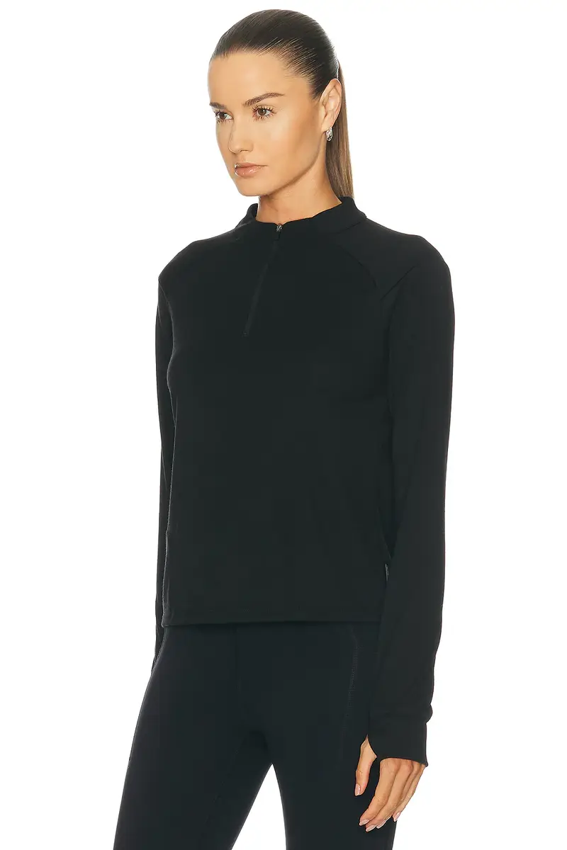 Literary Sport Jorie Merino Quarter Zip Jacket | Thumbnail 3 Literary Sport Jorie Merino Quarter Zip Jacket | Thumbnail 3