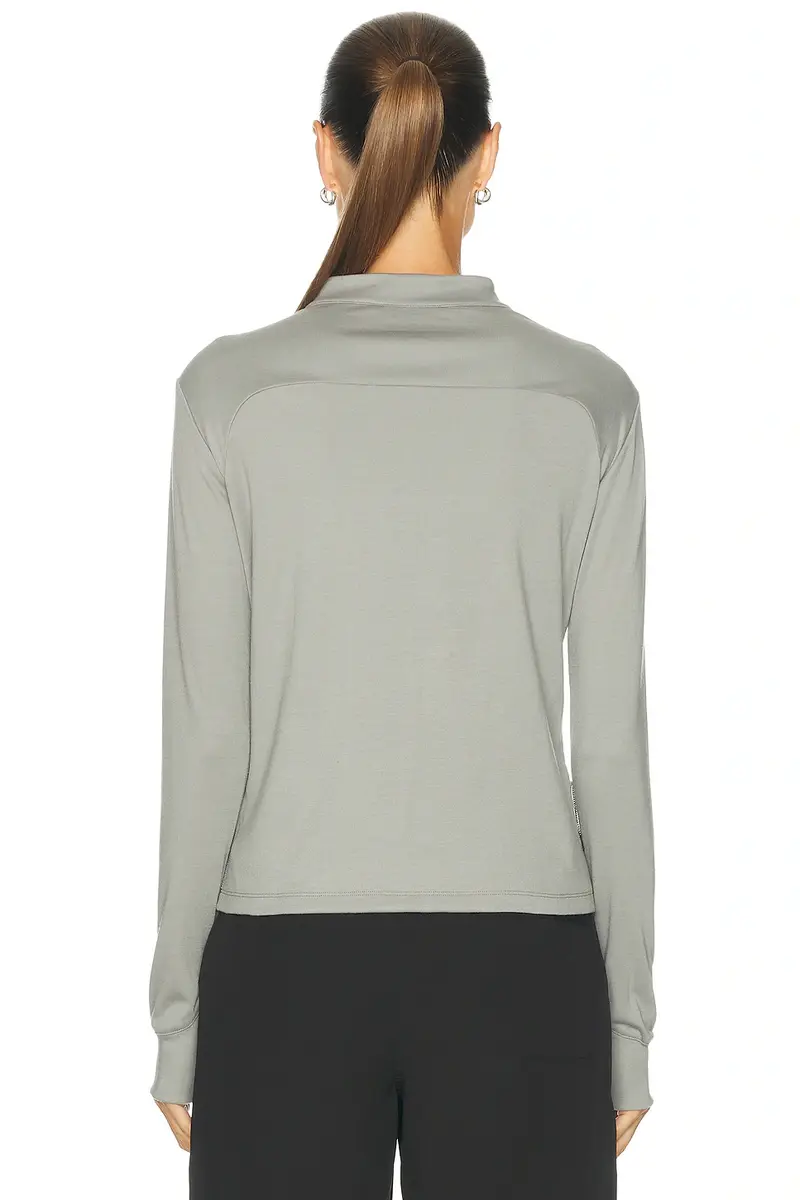 Literary Sport Jorie Merino Quarter Zip Jacket | Thumbnail 5