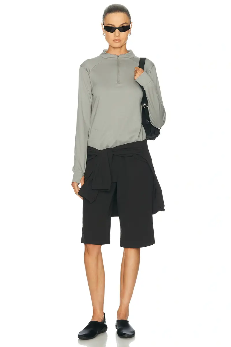 Literary Sport Jorie Merino Quarter Zip Jacket | Thumbnail 6