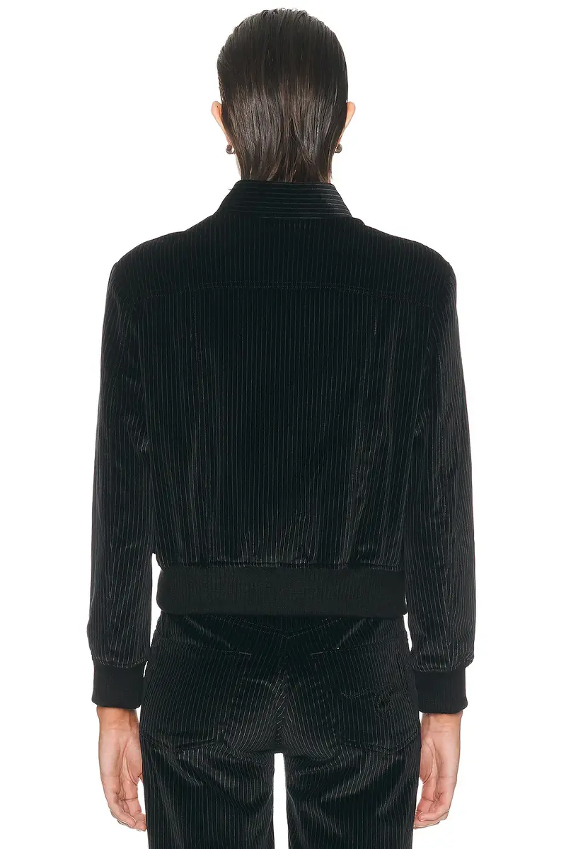 R13 Shrunken Jacket with Stand Collar | Thumbnail 4 R13 Shrunken Jacket with Stand Collar | Thumbnail 4