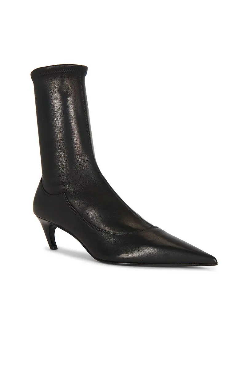 Khaite Valerie Mid Calf 55 Boot | Thumbnail 2 Khaite Valerie Mid Calf 55 Boot | Thumbnail 2