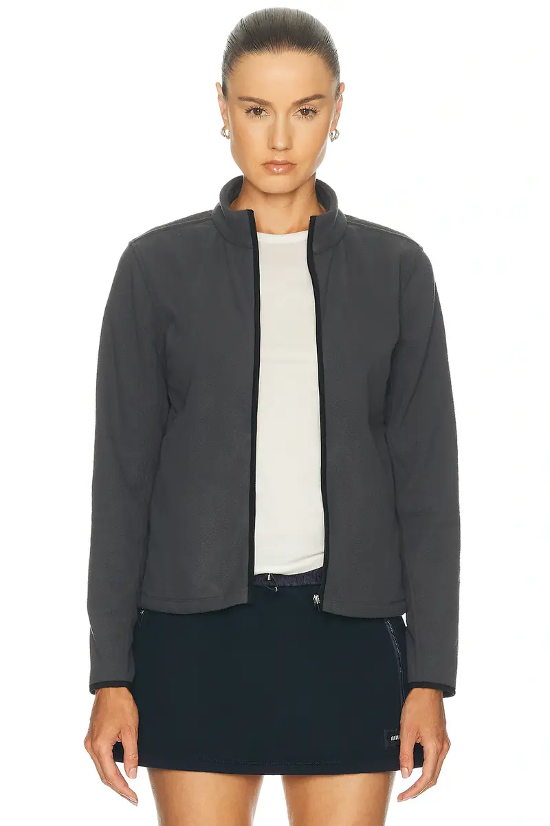 Literary Sport Lucille Fleece Zip Up Jacket | Thumbnail 2 Literary Sport Lucille Fleece Zip Up Jacket | Thumbnail 2