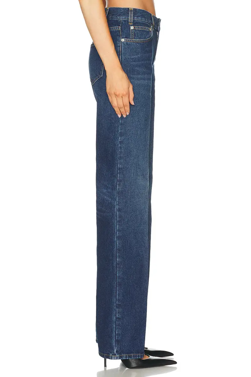 Mugler Low Waist Straight Leg | Thumbnail 3 Mugler Low Waist Straight Leg | Thumbnail 3