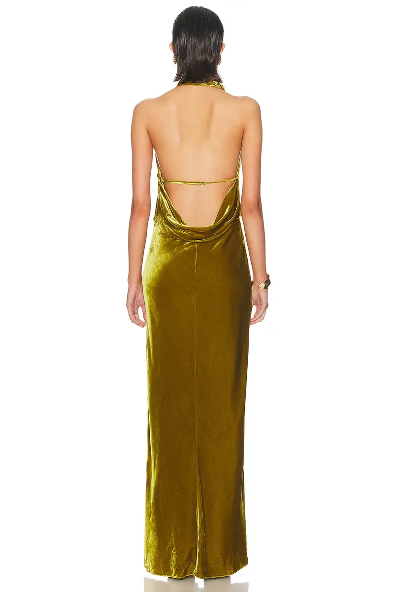 Simkhai Reannon Draped Gown | Thumbnail 3