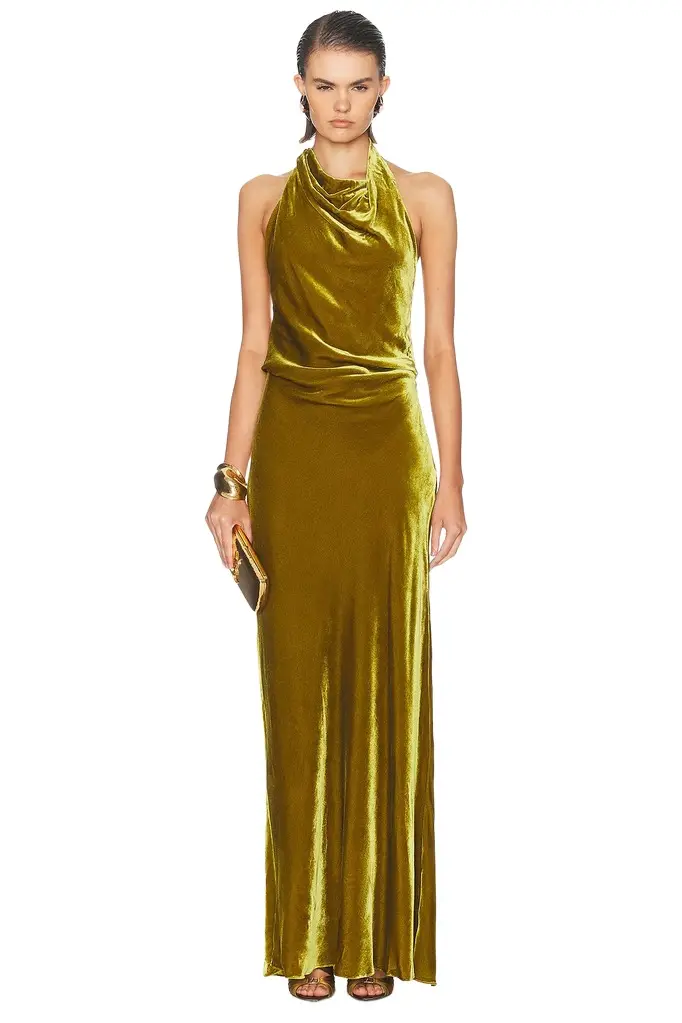 Reannon Draped Gown Reannon Draped Gown