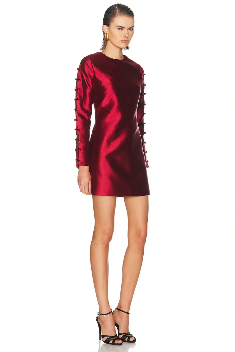 Simkhai Fiora Long Sleeve Mini Dress | Thumbnail 3 Simkhai Fiora Long Sleeve Mini Dress | Thumbnail 3