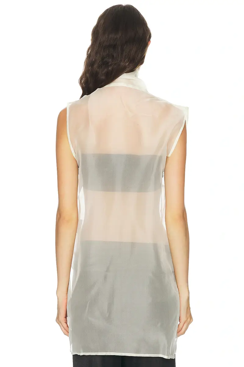 Aexae x REVOLVE Silk Organza Roll Neck Top | Thumbnail 3 Aexae x REVOLVE Silk Organza Roll Neck Top | Thumbnail 3