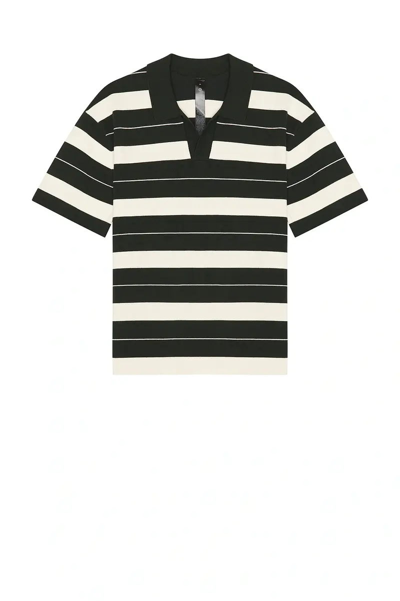 lululemon Knit Stripe Short Sleeve Polo Shirt | Thumbnail 4 lululemon Knit Stripe Short Sleeve Polo Shirt | Thumbnail 4