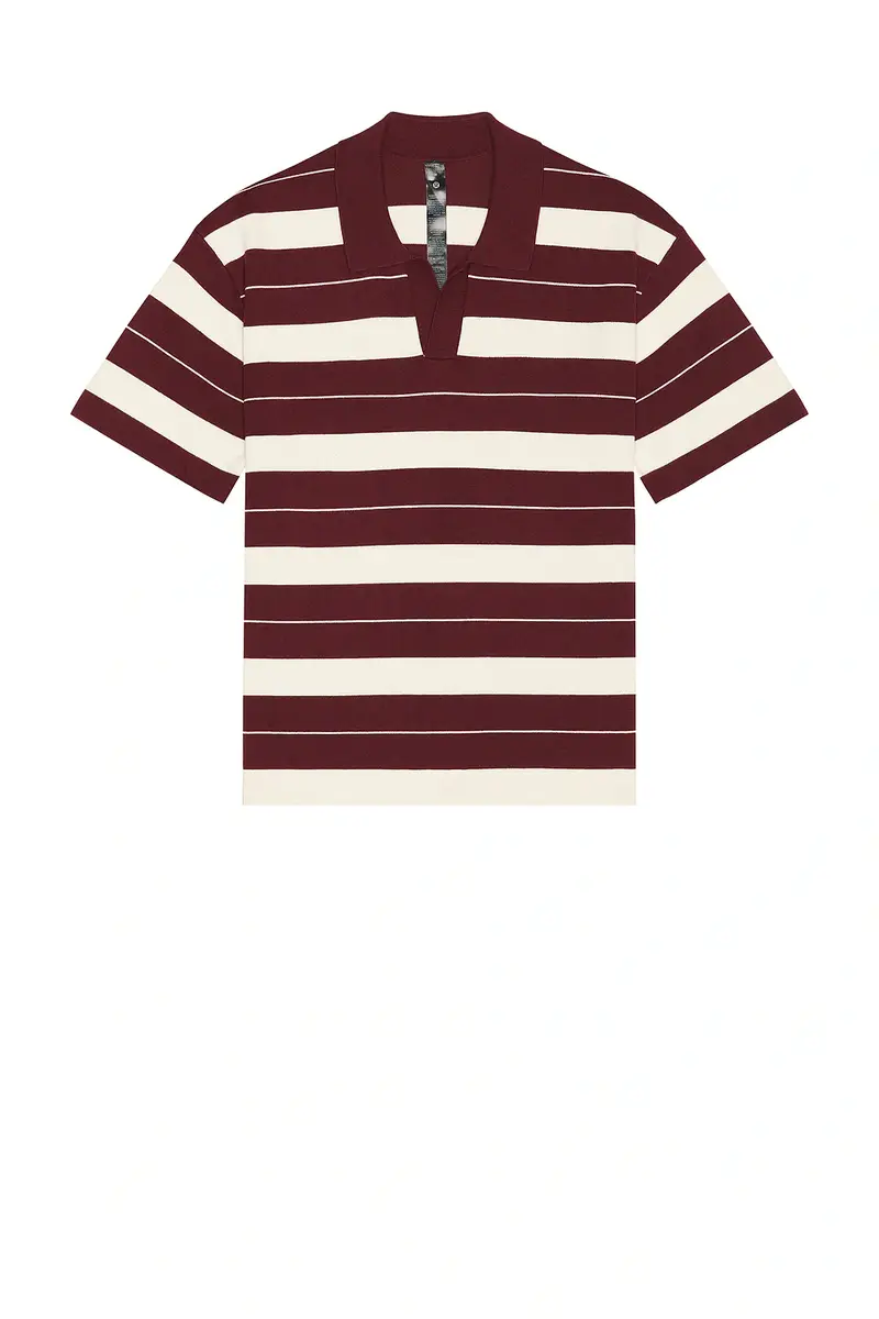 lululemon Knit Stripe Short Sleeve Polo Shirt | Thumbnail 4 lululemon Knit Stripe Short Sleeve Polo Shirt | Thumbnail 4