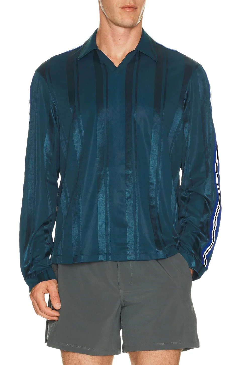 lululemon Knit Stripe Rugby Shirt