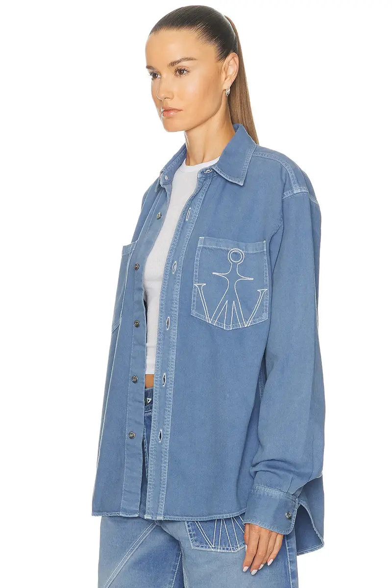 JW Anderson Oversized Button Up Shirt | Thumbnail 2