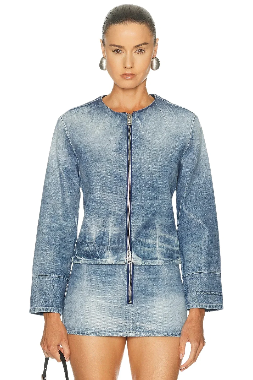 Glazed Denim Jacket