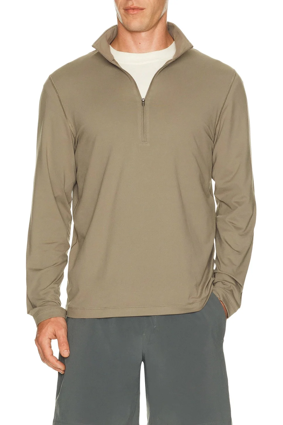 lululemon Soft Jersey Half Zip Sweater