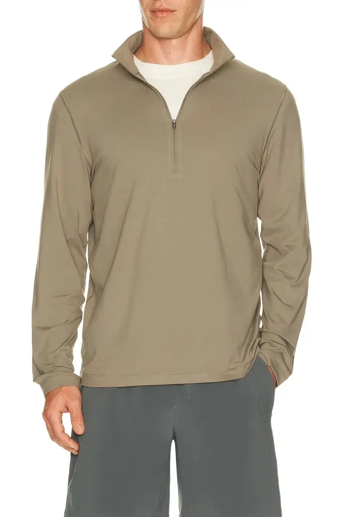 Soft Jersey Half Zip Sweater Soft Jersey Half Zip Sweater