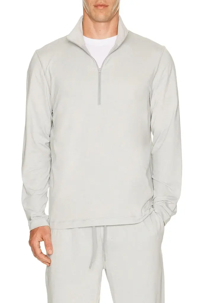 Soft Jersey Half Zip Sweater Soft Jersey Half Zip Sweater