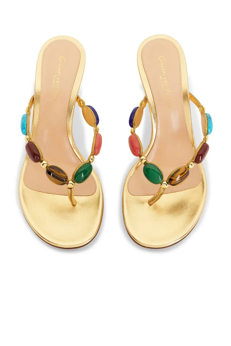 Gianvito Rossi Shanti Thong Sandal | Thumbnail 4 Gianvito Rossi Shanti Thong Sandal | Thumbnail 4