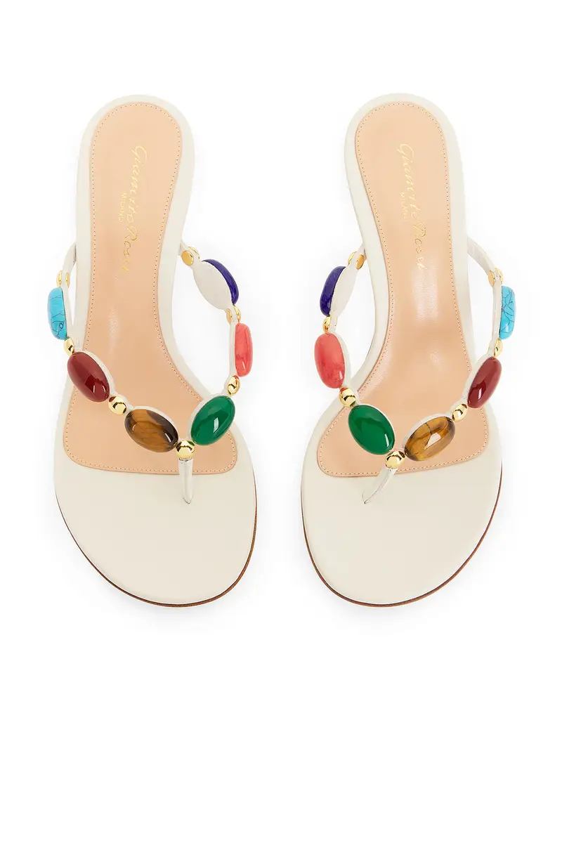 Gianvito Rossi Shanti Thong Sandal | Thumbnail 4