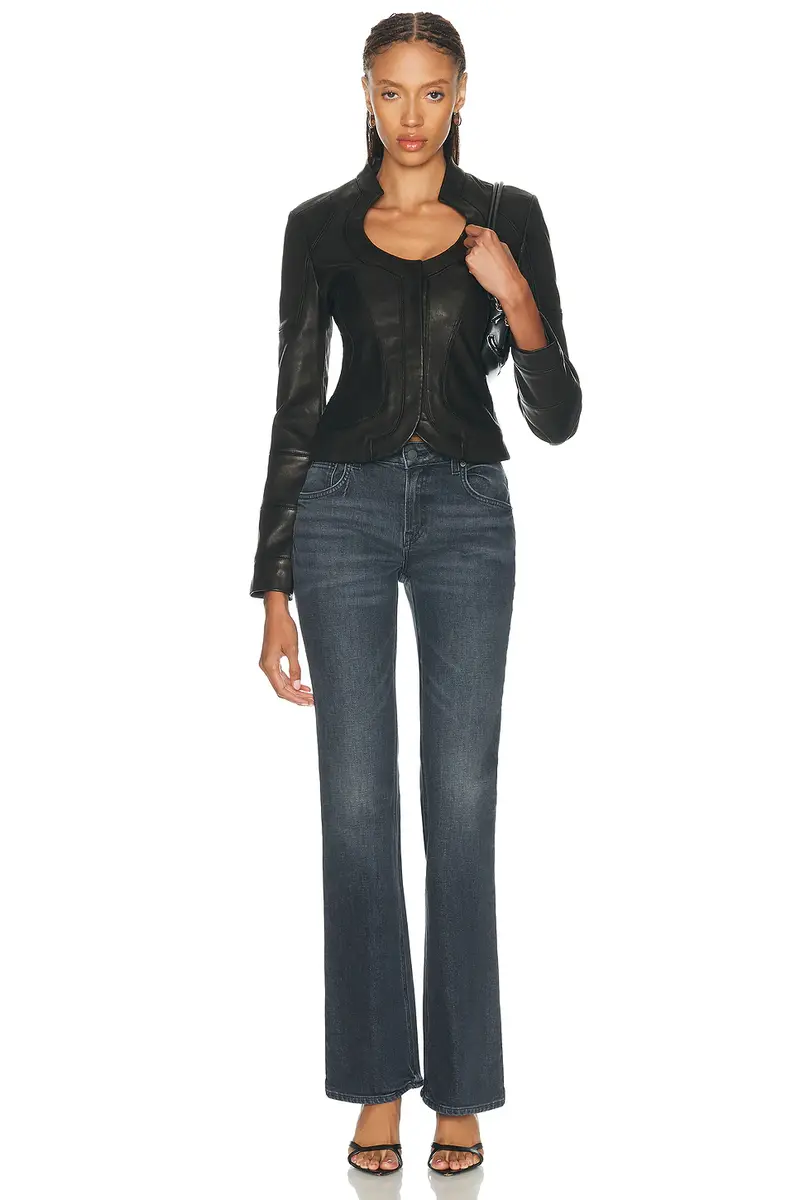 GRLFRND Melanie Low Rise Boot Cut | Thumbnail 5 GRLFRND Melanie Low Rise Boot Cut | Thumbnail 5