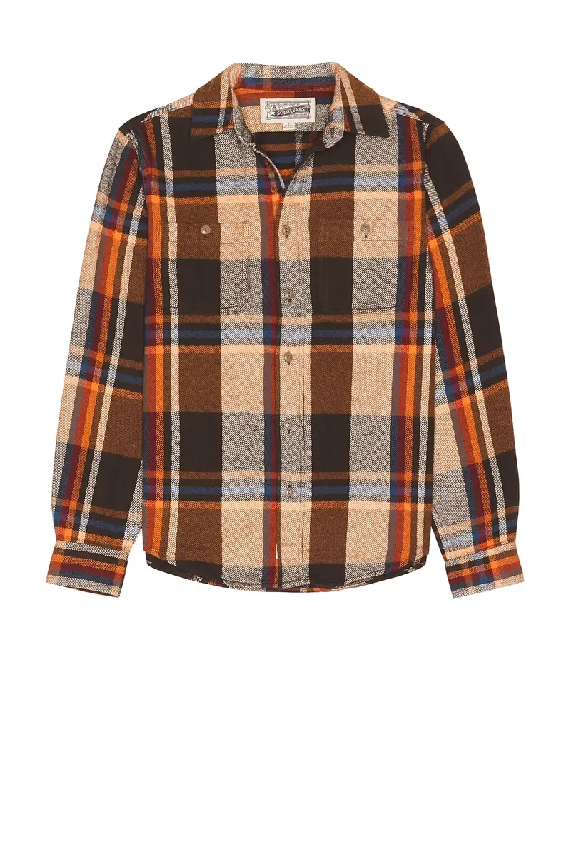 SCHOTT Heavy Flannel Work Shirt | Thumbnail 4 SCHOTT Heavy Flannel Work Shirt | Thumbnail 4
