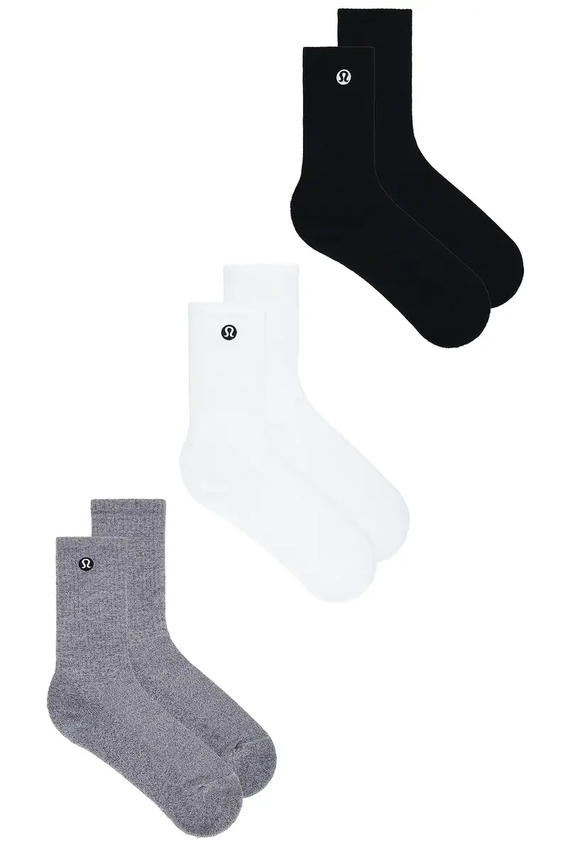 lululemon Daily Essential Socks 3 Pair | Thumbnail 2 lululemon Daily Essential Socks 3 Pair | Thumbnail 2