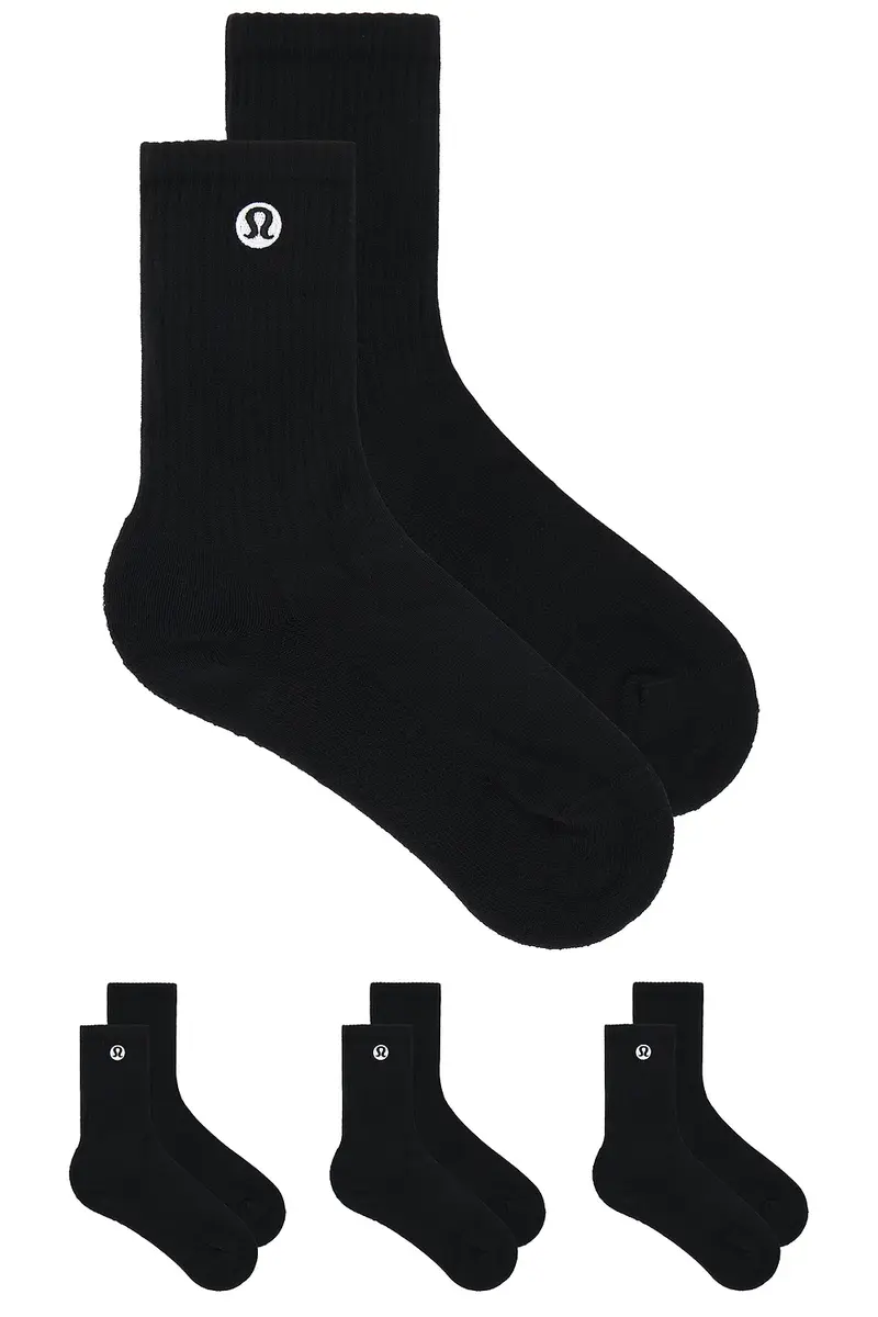 Daily Essential Socks 3 Pair Daily Essential Socks 3 Pair