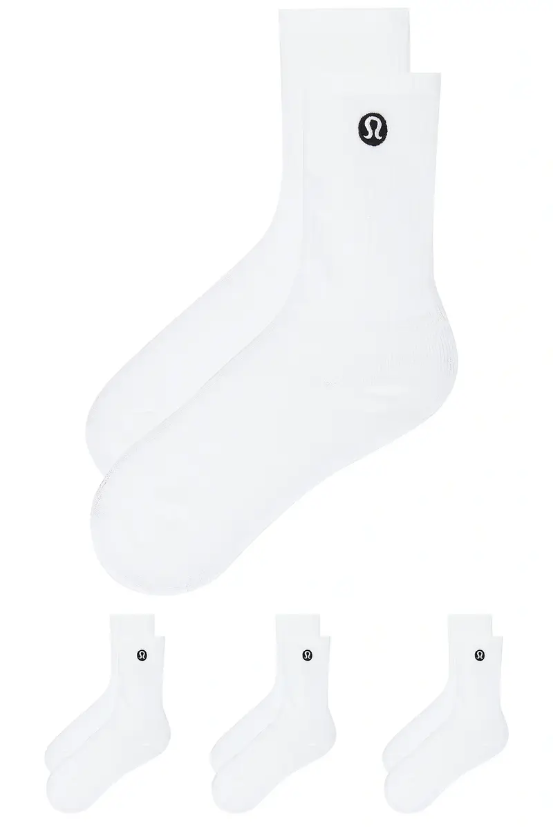 lululemon Daily Essential Socks 3 Pair | Thumbnail 2 lululemon Daily Essential Socks 3 Pair | Thumbnail 2
