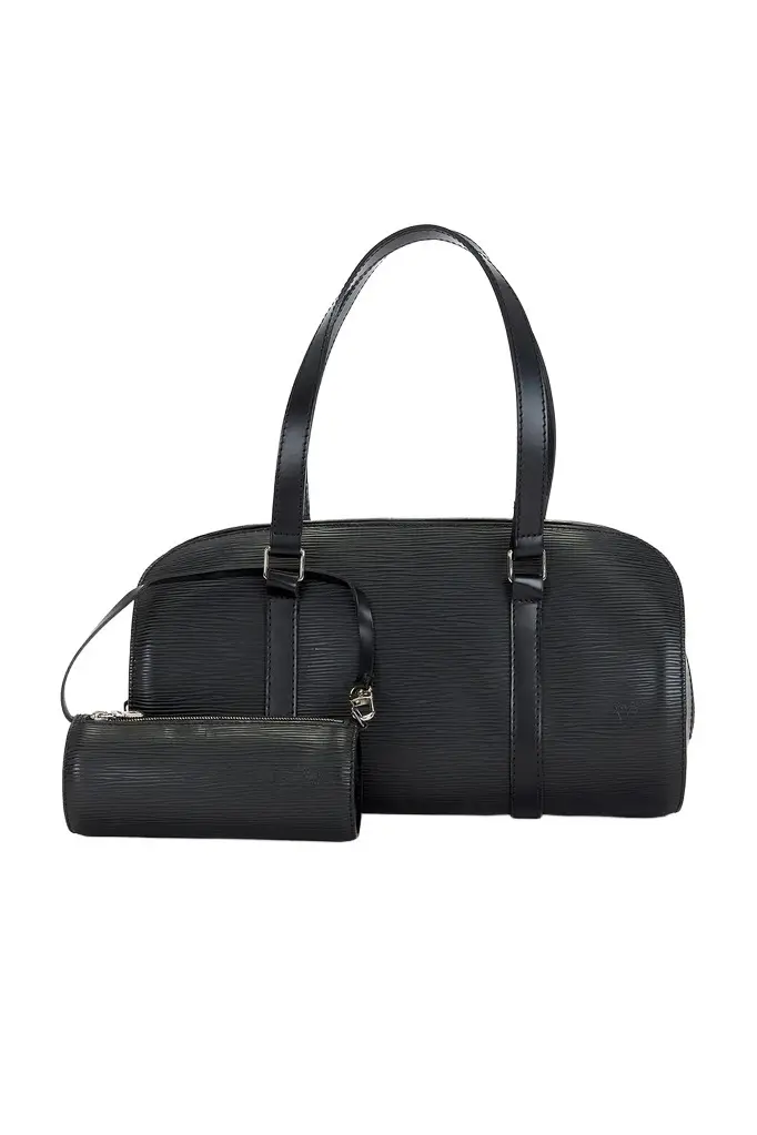 Louis Vuitton Epi Soufflot Handbag & Mini Set Louis Vuitton Epi Soufflot Handbag & Mini Set