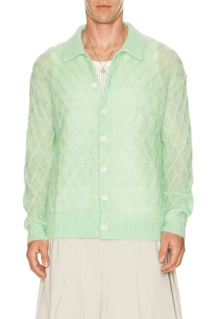 FENG CHEN WANG Knitted Cardigan Sweater