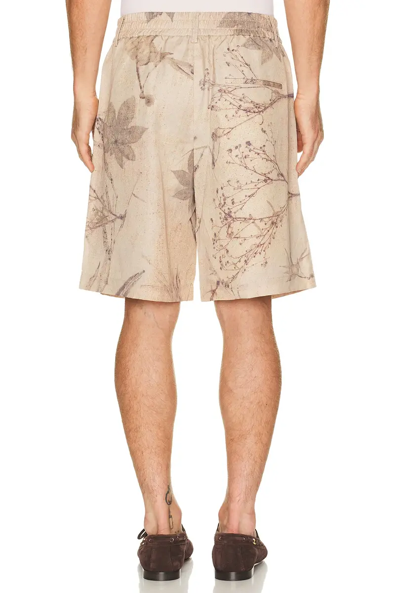 FENG CHEN WANG Printed Plant Dye Shorts | Thumbnail 2 FENG CHEN WANG Printed Plant Dye Shorts | Thumbnail 2