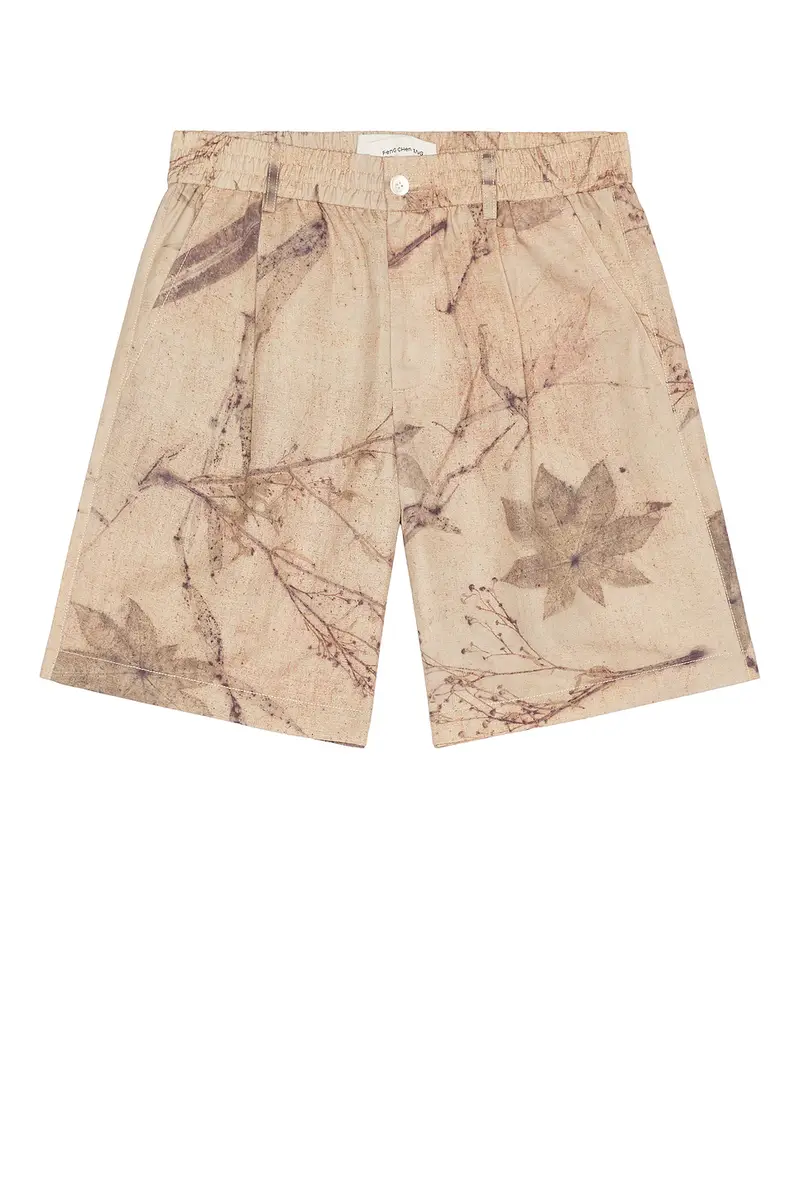 FENG CHEN WANG Printed Plant Dye Shorts | Thumbnail 4 FENG CHEN WANG Printed Plant Dye Shorts | Thumbnail 4