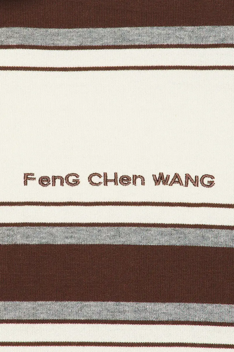 FENG CHEN WANG Decontructed Long Sleeve Polo | Thumbnail 5