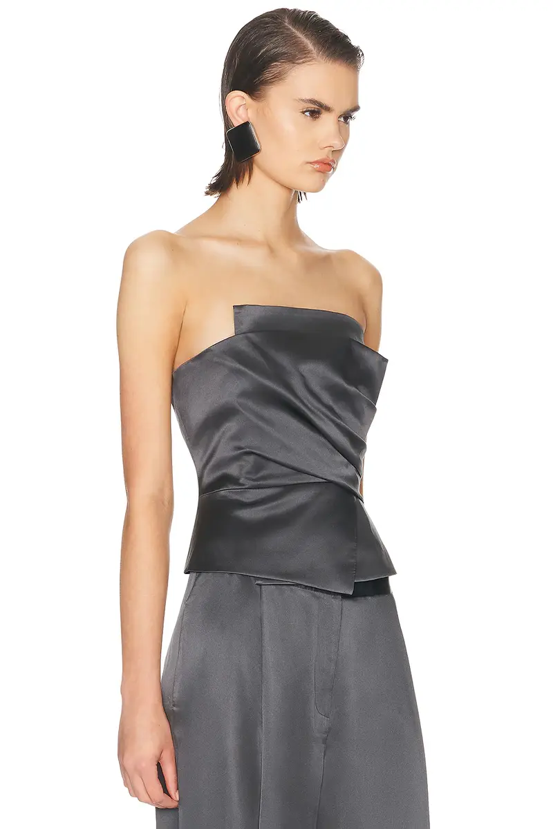 THE SEI Wrap Bustier Top | Thumbnail 2 THE SEI Wrap Bustier Top | Thumbnail 2