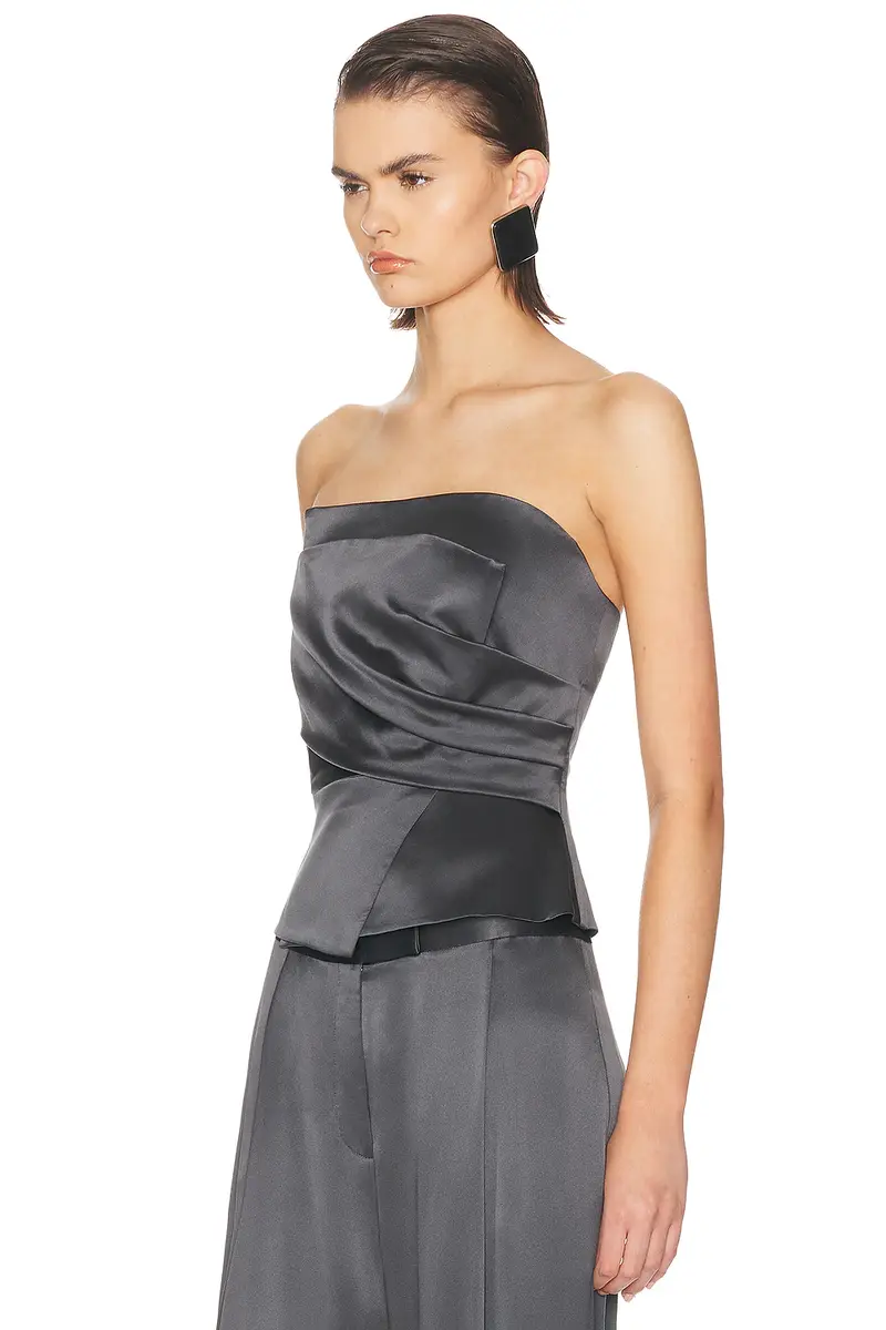 THE SEI Wrap Bustier Top | Thumbnail 3 THE SEI Wrap Bustier Top | Thumbnail 3