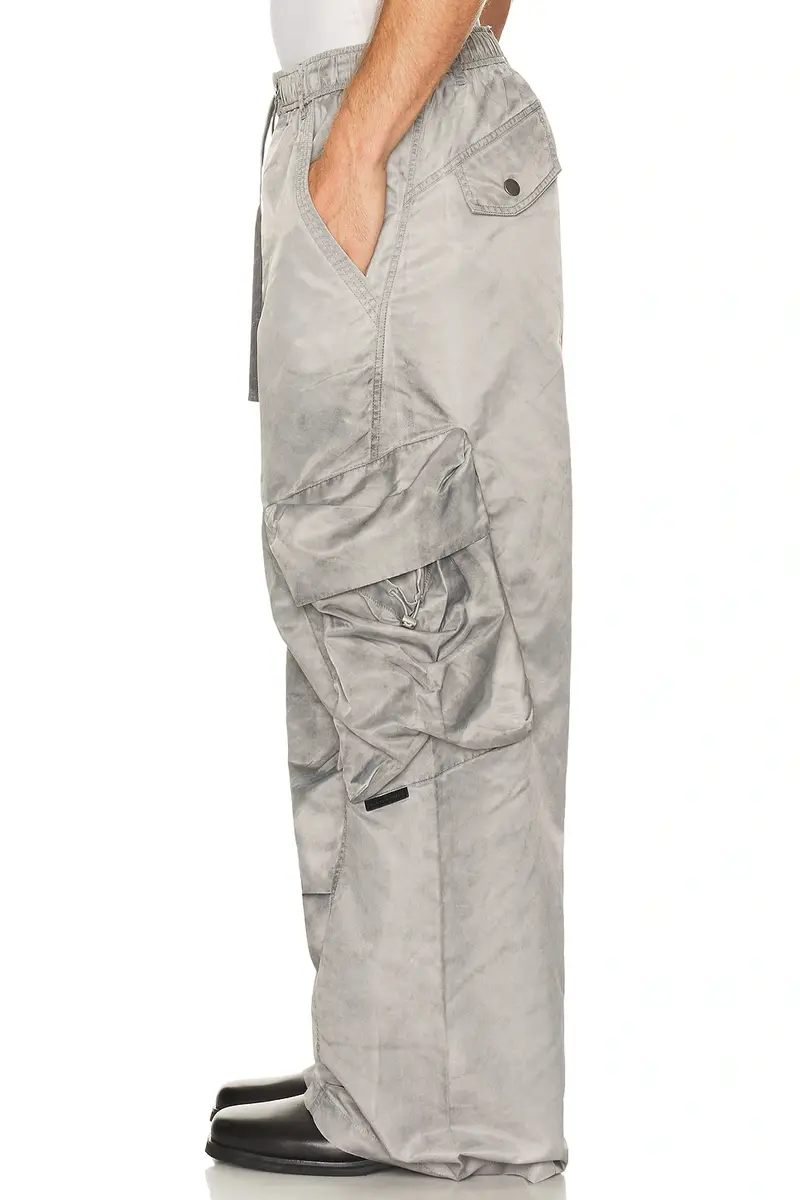 FENG CHEN WANG Sand Washed Nylon Cargo Pants | Thumbnail 2 FENG CHEN WANG Sand Washed Nylon Cargo Pants | Thumbnail 2