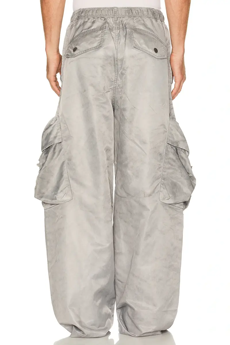 FENG CHEN WANG Sand Washed Nylon Cargo Pants | Thumbnail 3 FENG CHEN WANG Sand Washed Nylon Cargo Pants | Thumbnail 3