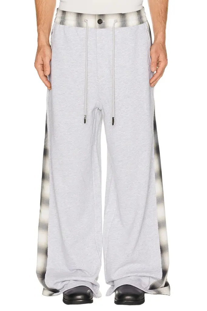 Patched Panel Jersey Trousers Patched Panel Jersey Trousers