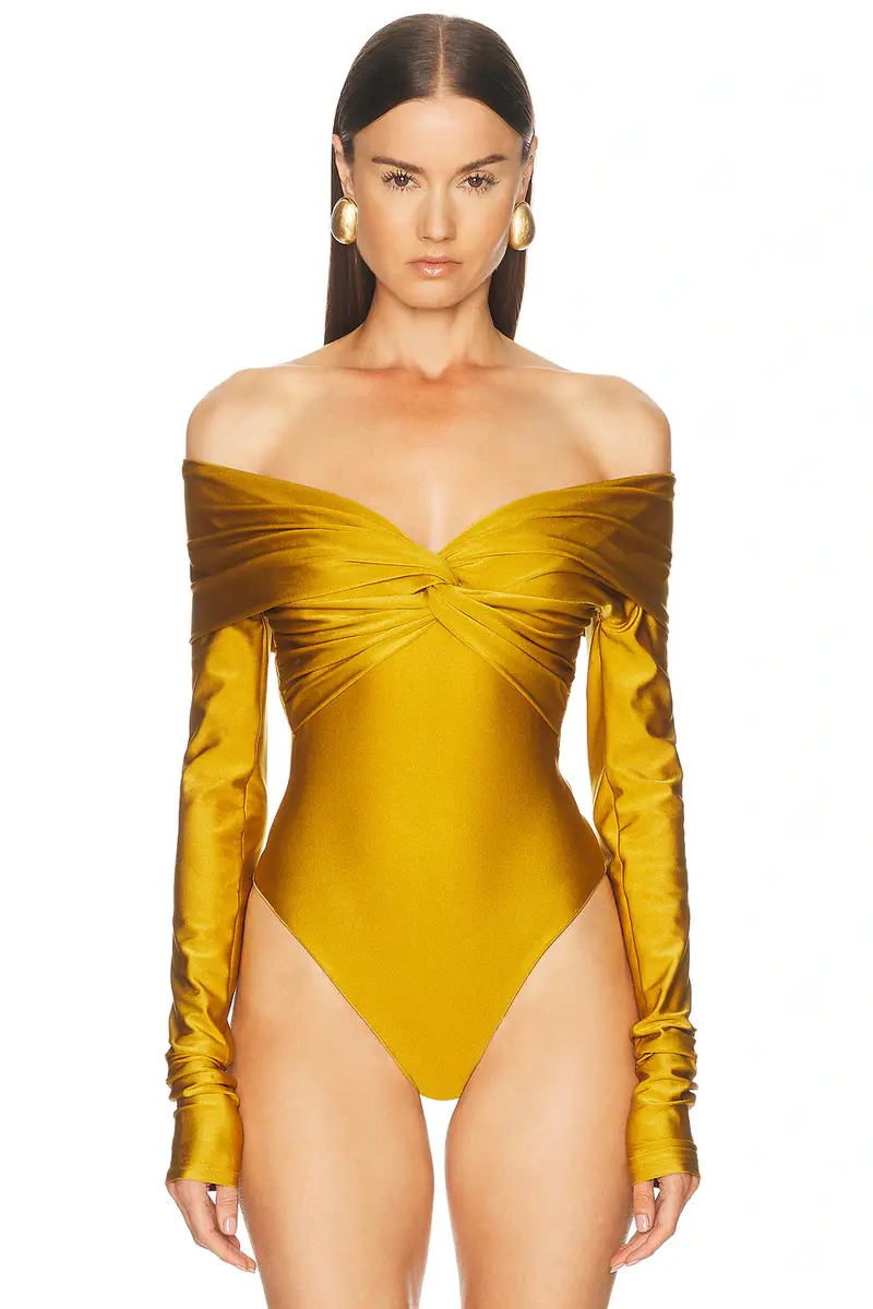 The Andamane Kendall Off Shoulder Bodysuit | Thumbnail 2 The Andamane Kendall Off Shoulder Bodysuit | Thumbnail 2