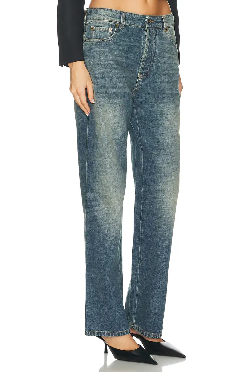 Miu Miu Low Waisted Wide Leg | Thumbnail 2 Miu Miu Low Waisted Wide Leg | Thumbnail 2