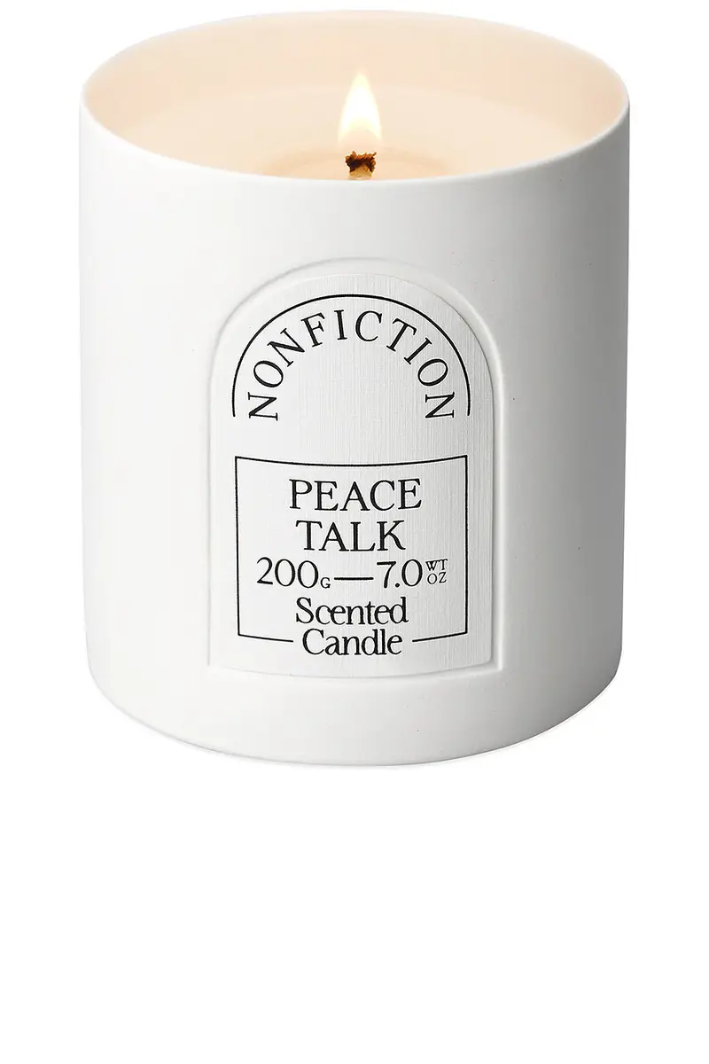 NONFICTION Peace Talk Scented Candle | Thumbnail 2 NONFICTION Peace Talk Scented Candle | Thumbnail 2